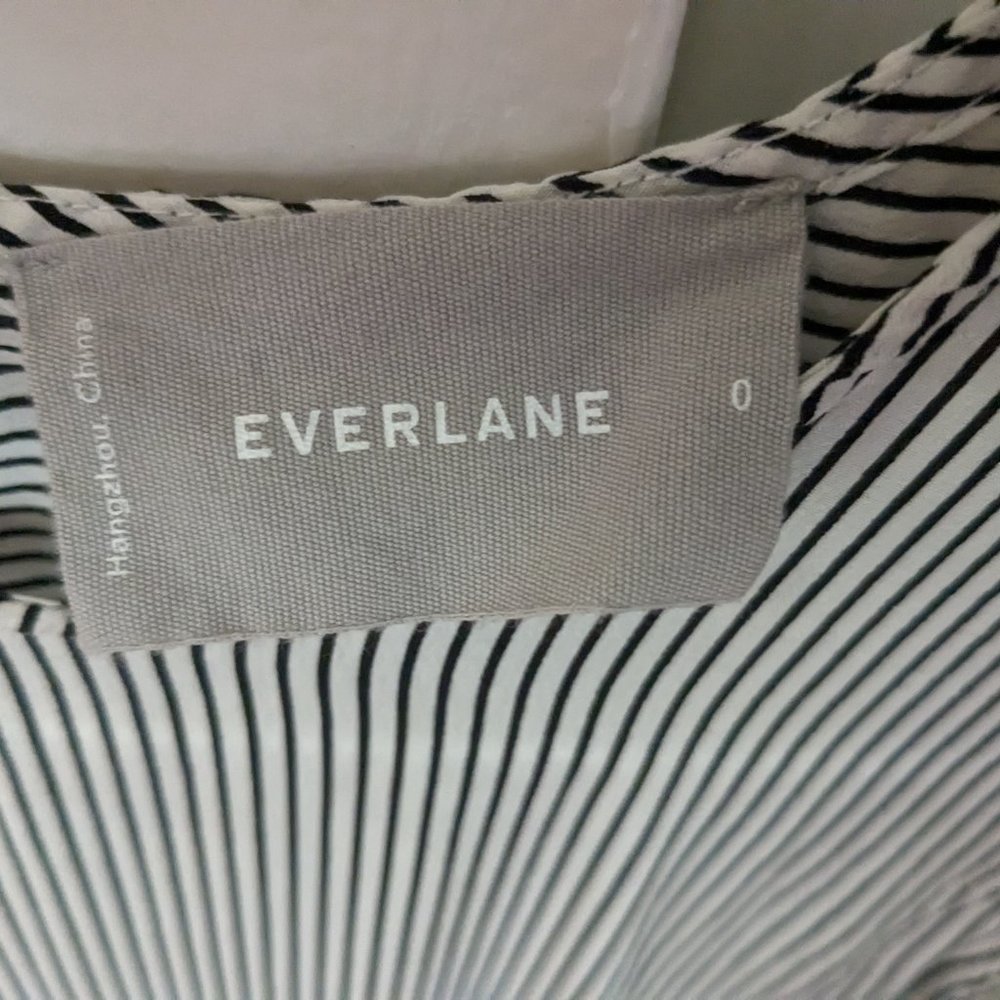 Everlane silk shell shirt